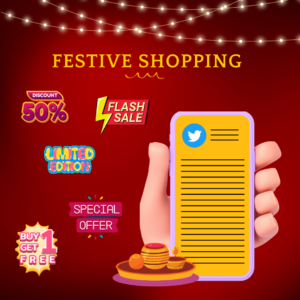 Shopify Twitter selling for festive season