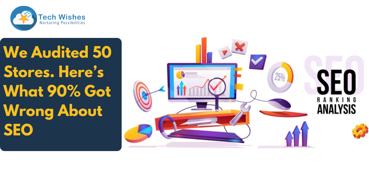 We Audited 50 Stores. Here’s What 90% Got Wrong About SEO
