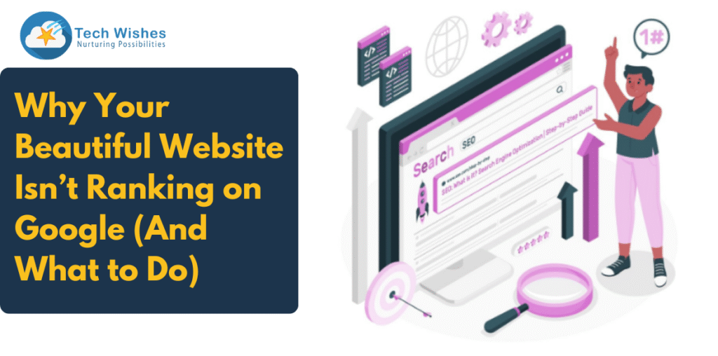 Why Your Beautiful Website Isn’t Ranking on Google (And What to Do)