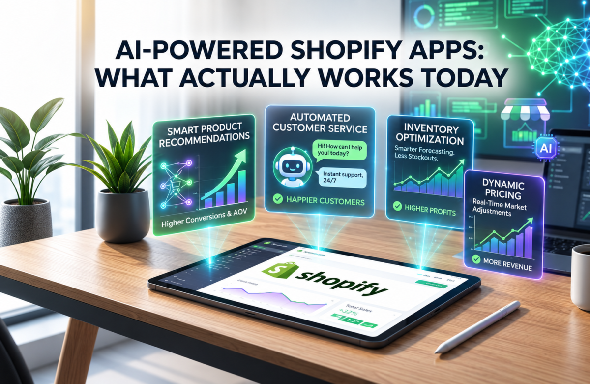 AI-Powered Shopify Apps: What Actually Works Today