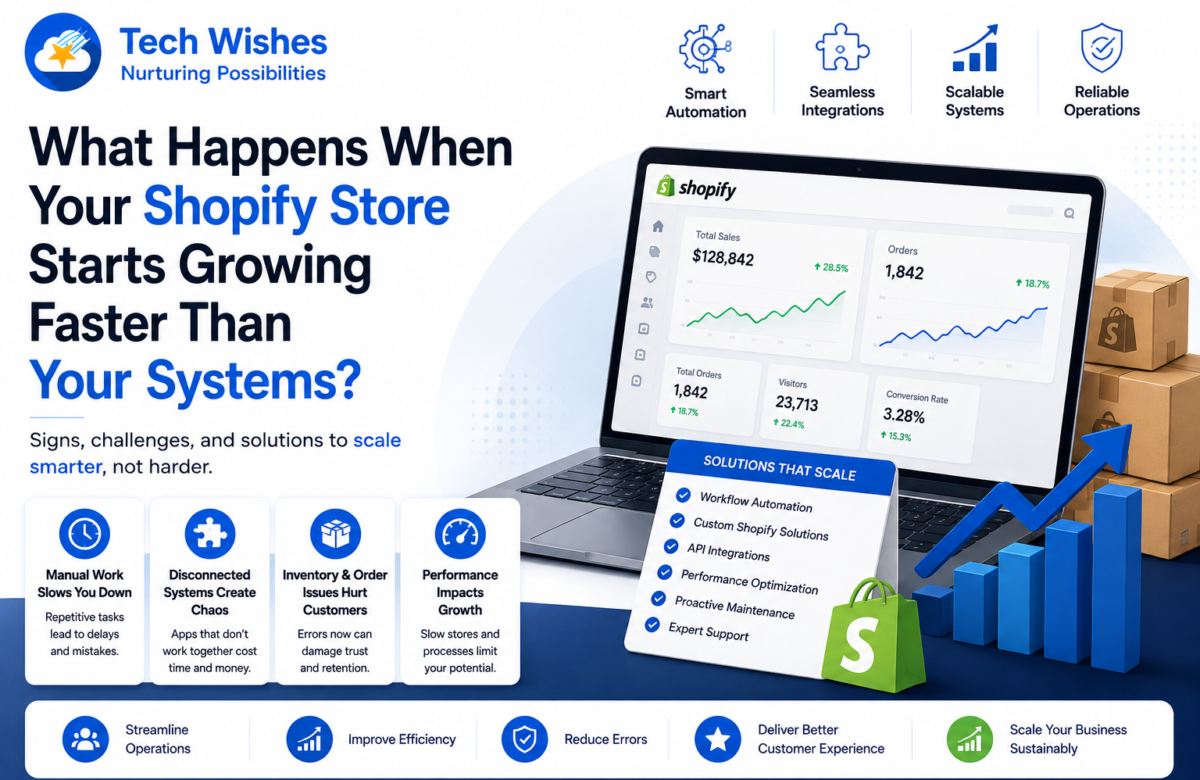 What Happens When Your Shopify Store Starts Growing Faster Than Your Systems?