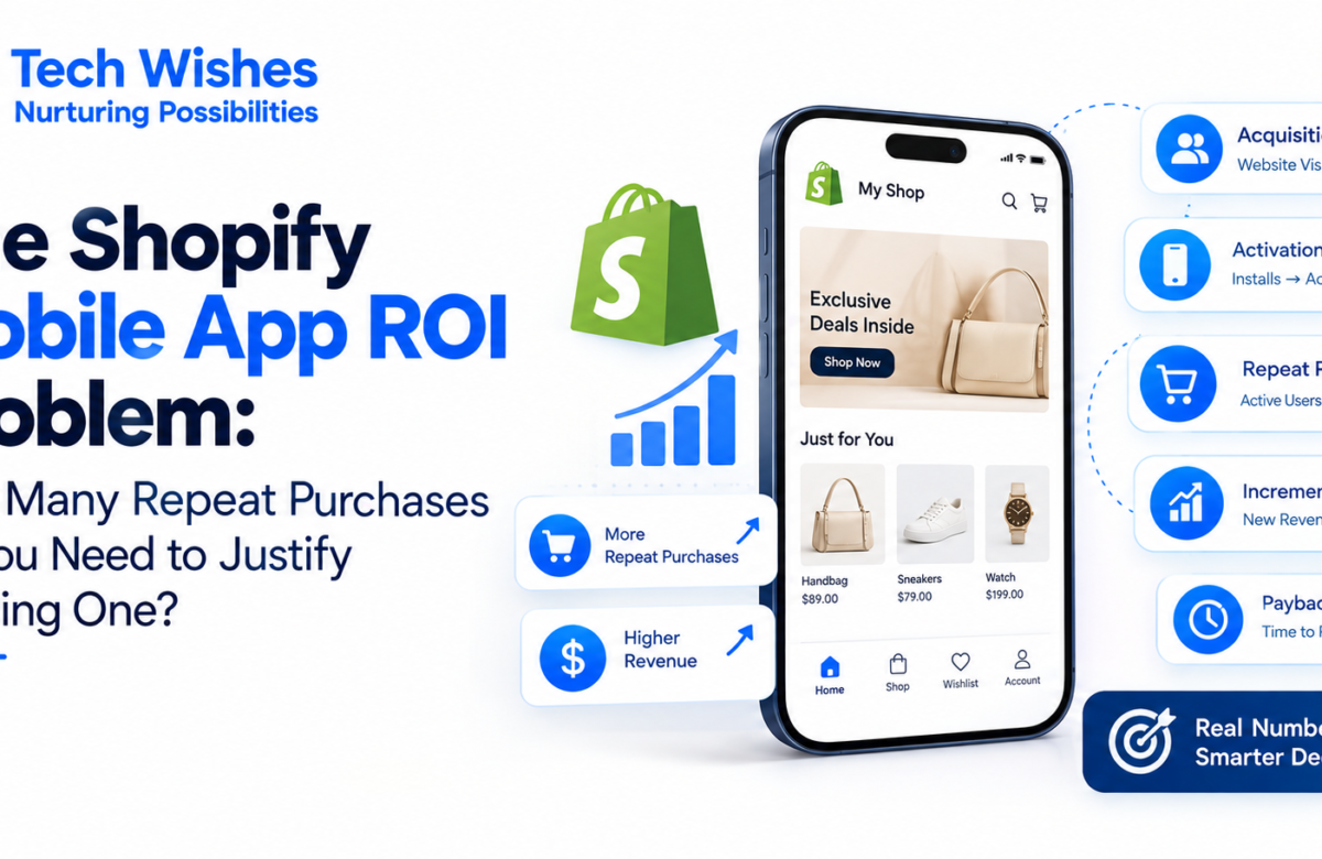 The Shopify Mobile App ROI Problem: How Many Repeat Purchases Do You Need to Justify Building One?