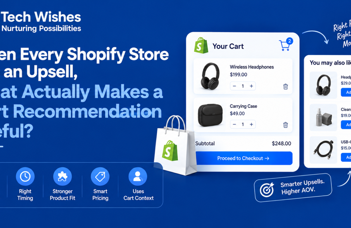 When Every Shopify Store Has an Upsell, What Actually Makes a Cart Recommendation Useful?