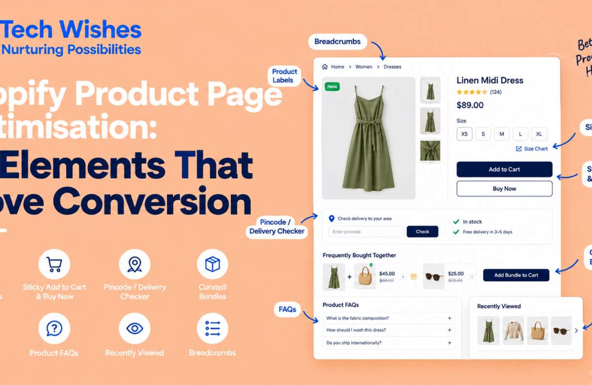Shopify Product Page Optimisation: 14 Elements That Move Conversion